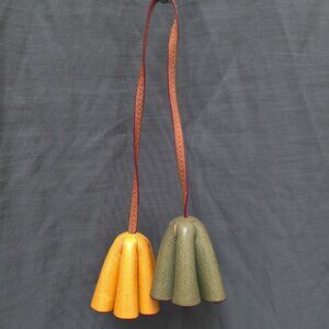 Vintage MZ Wallace Bag Charms Mushrooms